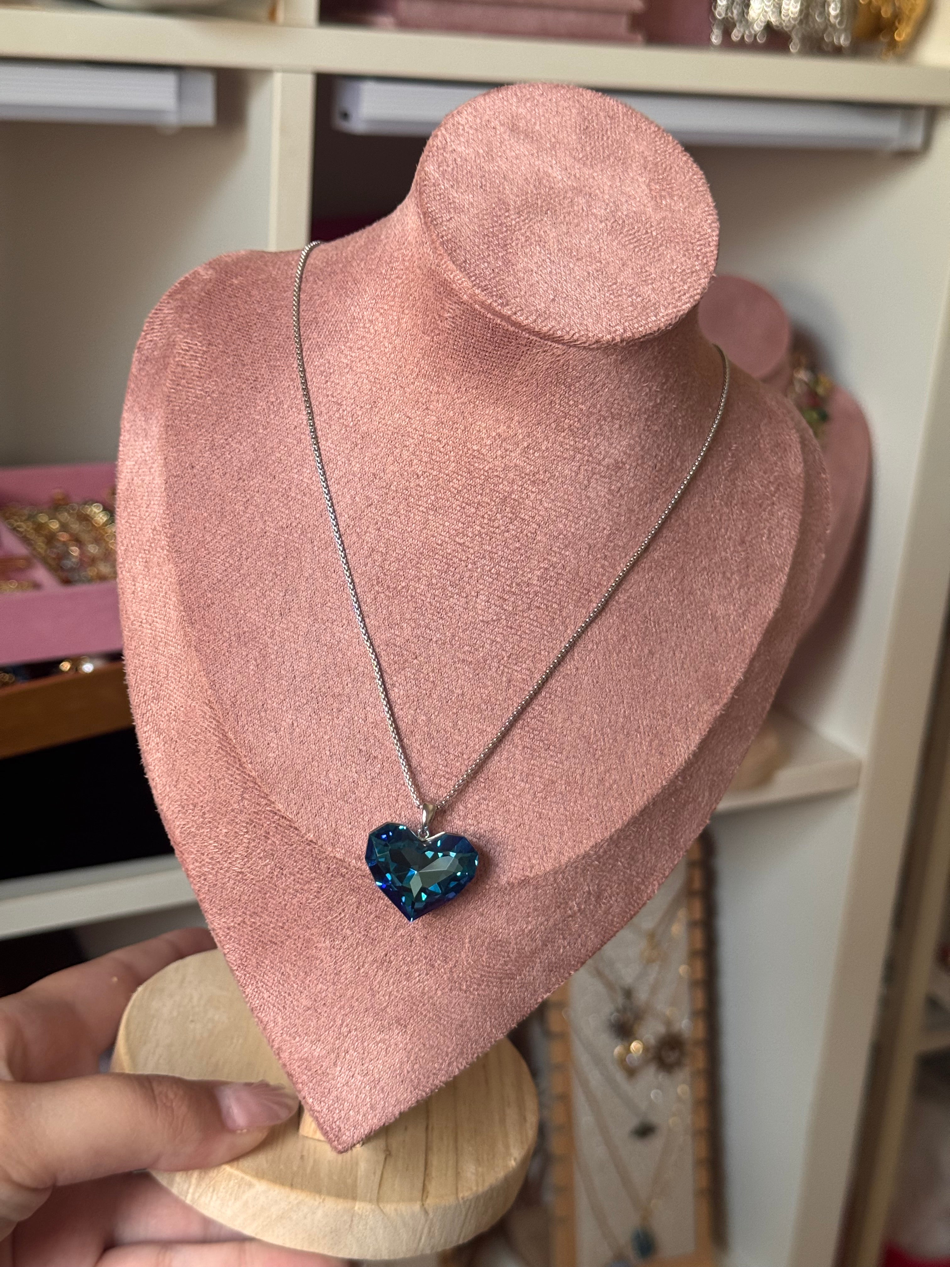 COLLAR HEARTS BLUE NIGHT