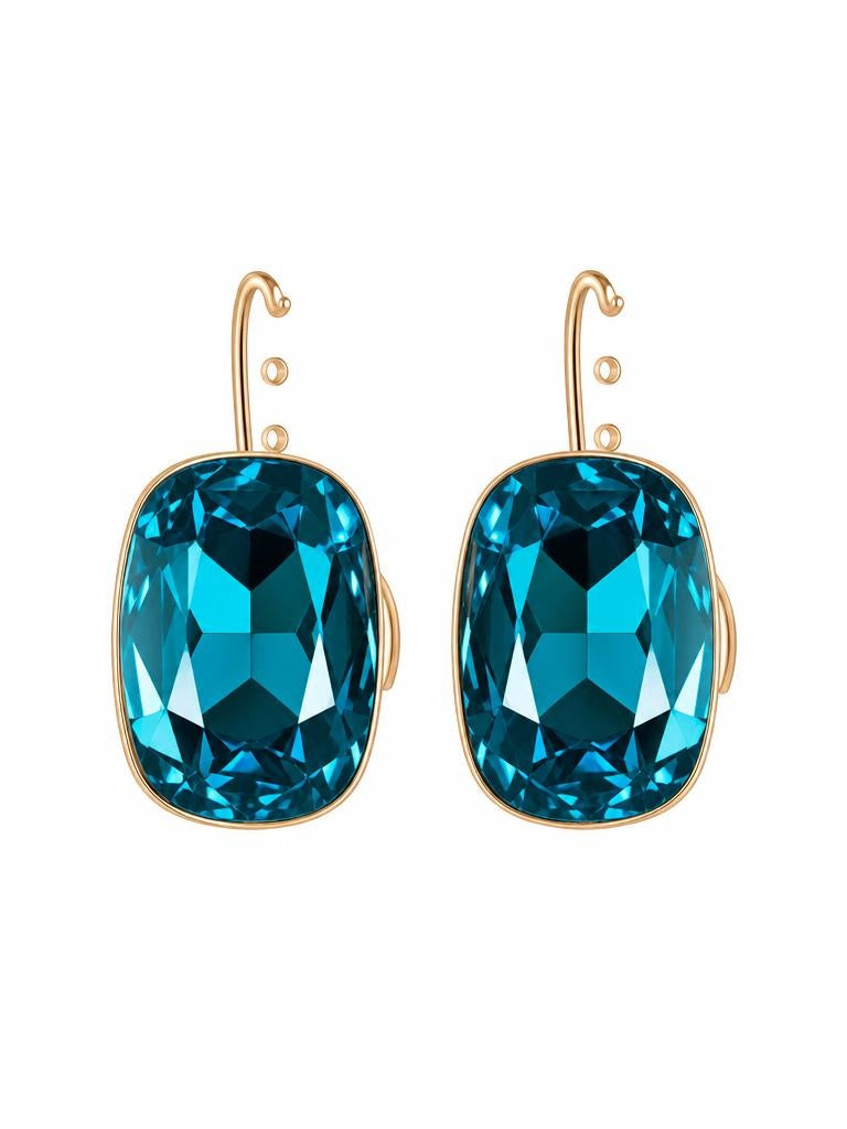 PENDIENTES CRISTAL AUSTRIACO BLUE