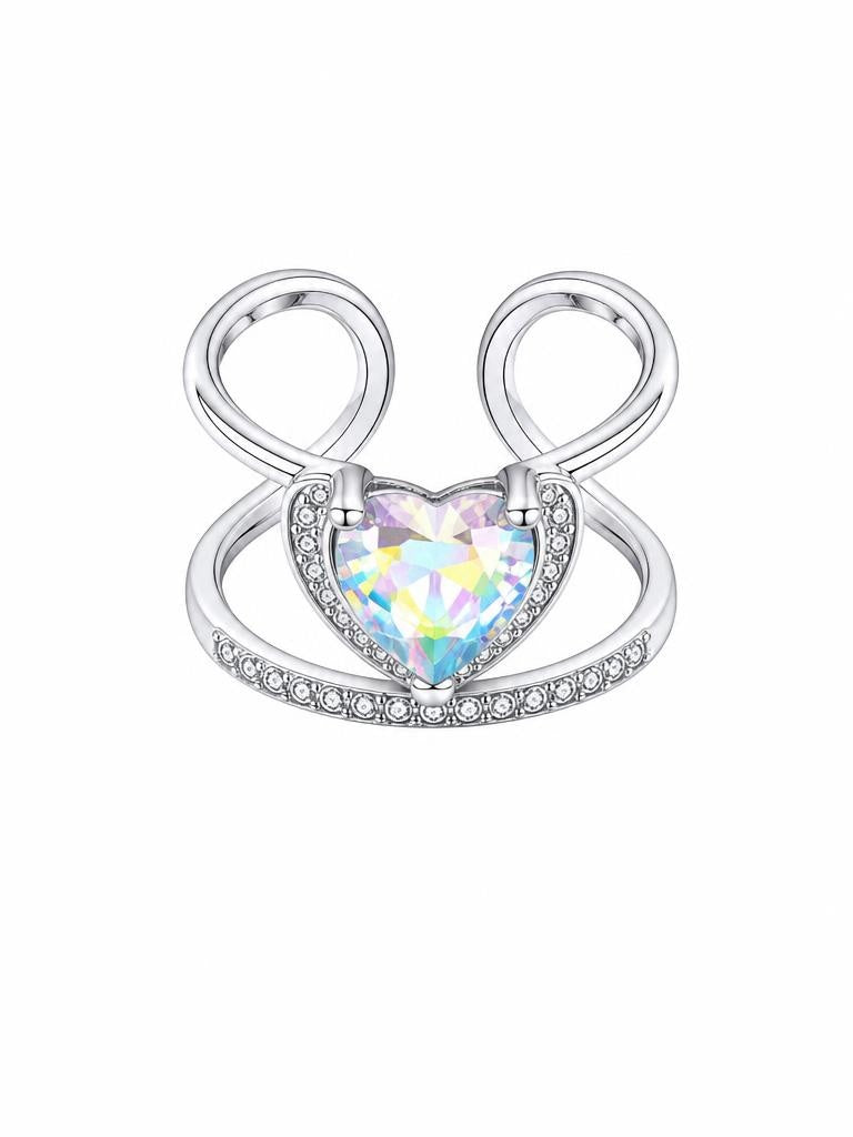 ANILLO SILVER HEARTS