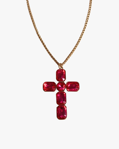 COLLAR CRUSH FUCSIA